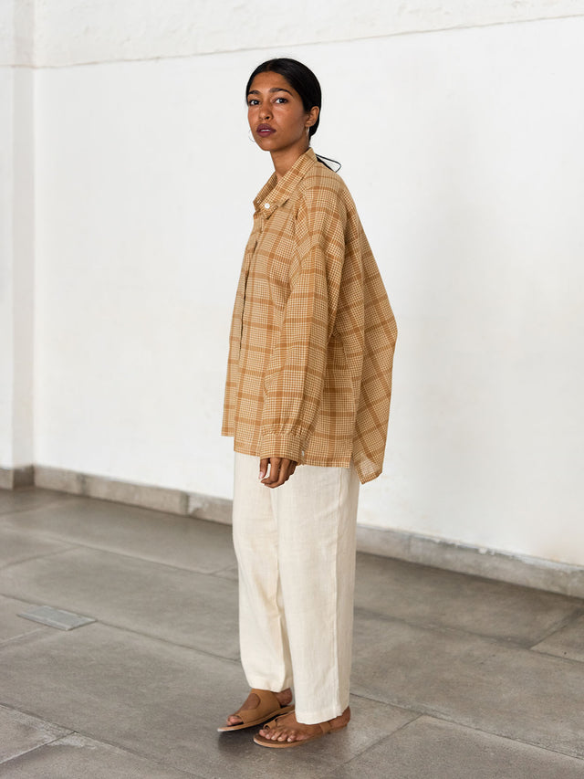 Confluence Shirt / Tea-Dyed - Shirt - Mizyana