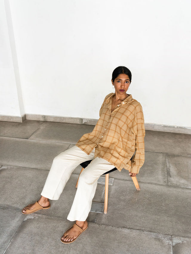 Confluence Shirt / Tea-Dyed - Shirt - Mizyana