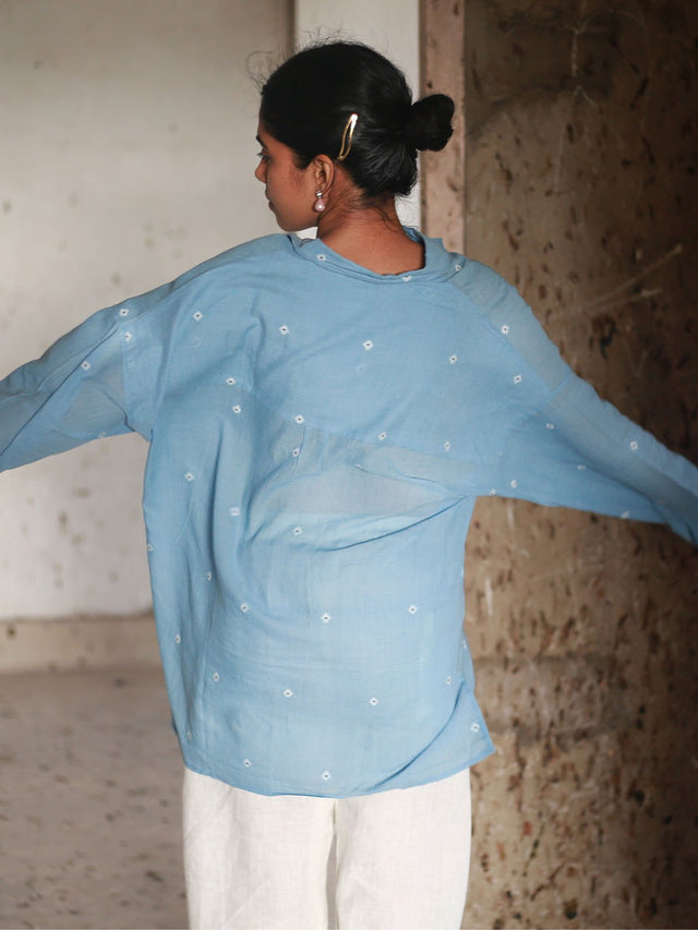 Core Shirt in Light Indigo - Shirt - Mizyana