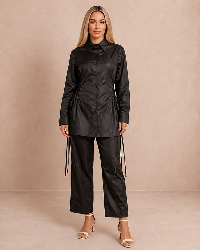 Corset Style Modest Swimsuit Set - Swim Set - Mizyana