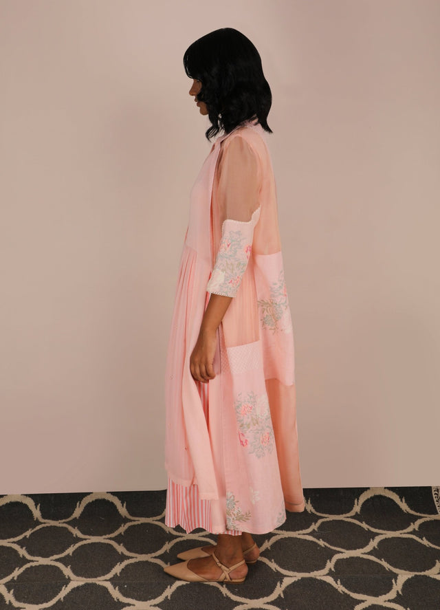 Dessert Rose Print Jacket - Jacket - Mizyana