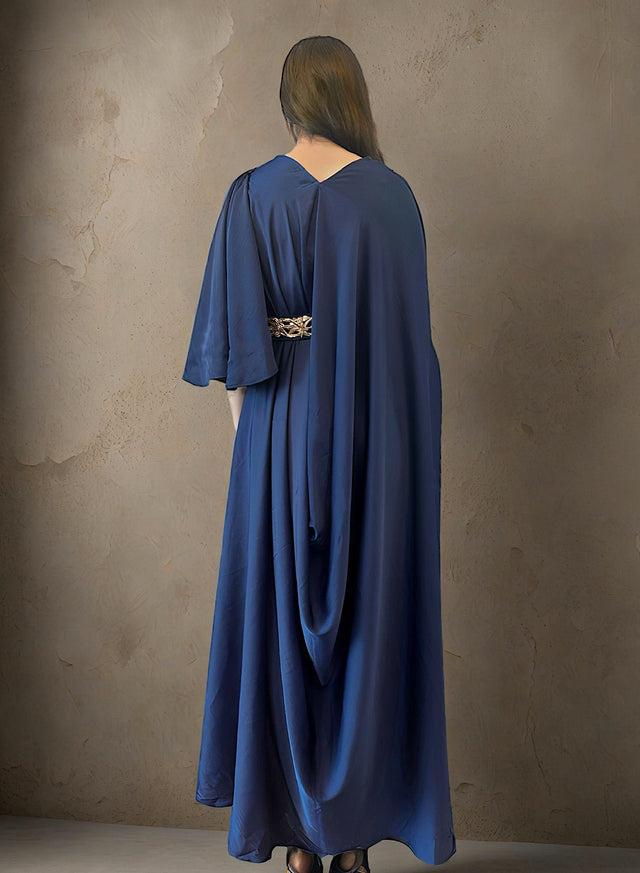 Drape Silk kaftan - Kaftan - Mizyana