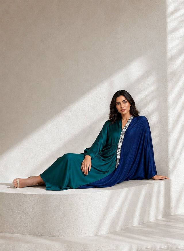 Dual tone kaftan - Kaftan - Mizyana