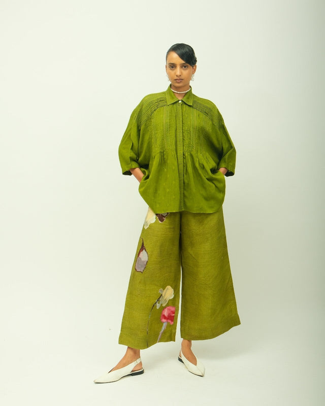 Dusk Leaf Set - Two-Piece Set - Mizyana