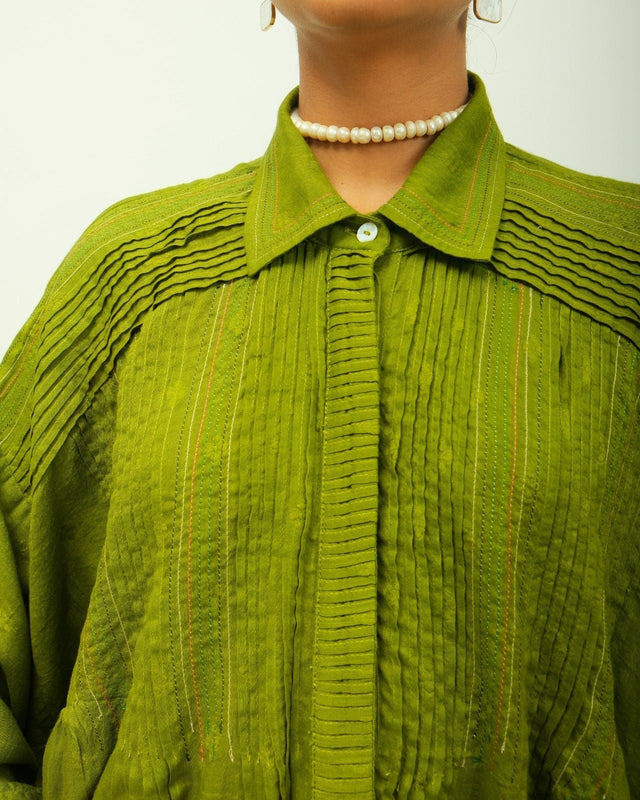 Dusk Leaf Shirt - Shirt - Mizyana