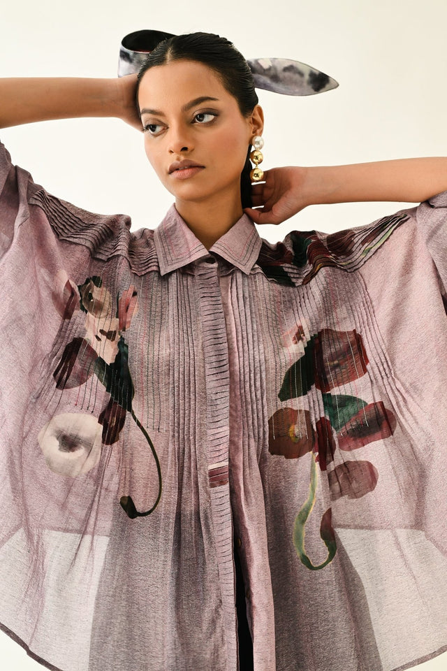 Dusk Pink Shirt - Shirt - Mizyana