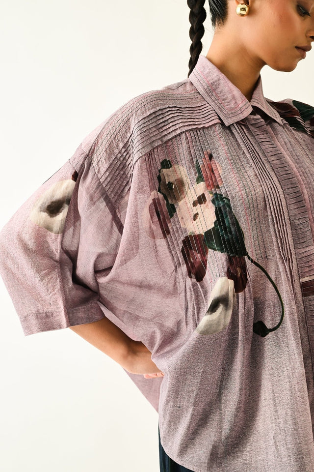 Dusk Pink Shirt - Shirt - Mizyana