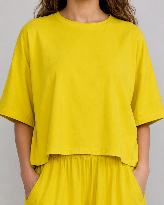 Ekin Cotton Crop Top - Blouse - Mizyana