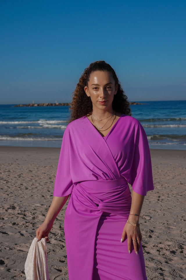 Ella set with Sofia skirt - Fushia - Swim Set - Mizyana
