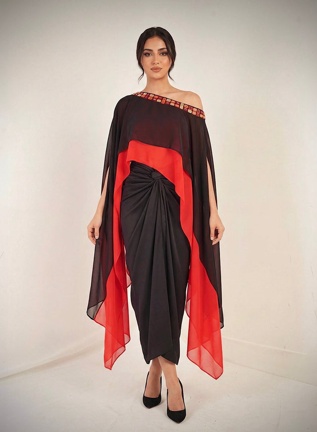 Ember Drape skirt - Skirt - Mizyana