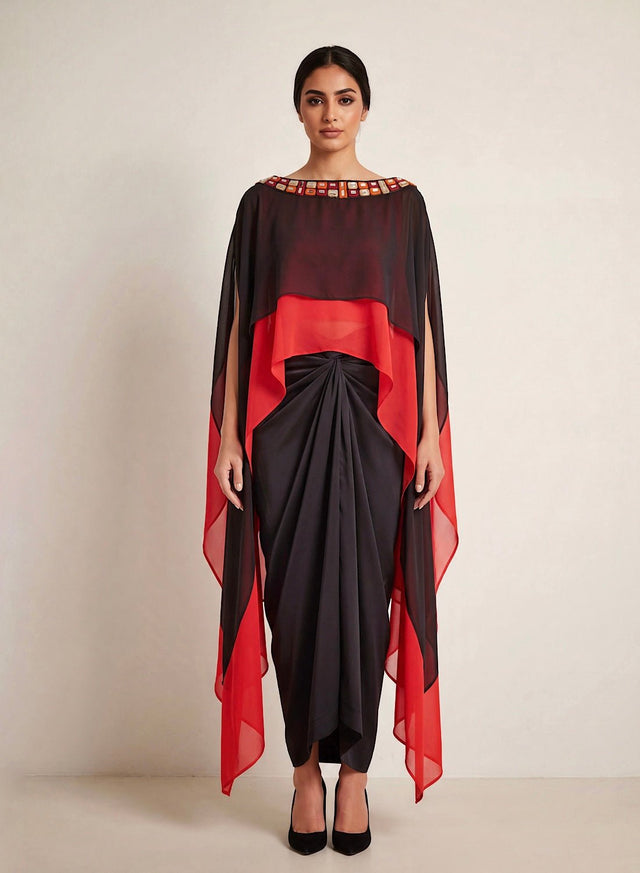 Ember Drape skirt - Skirt - Mizyana
