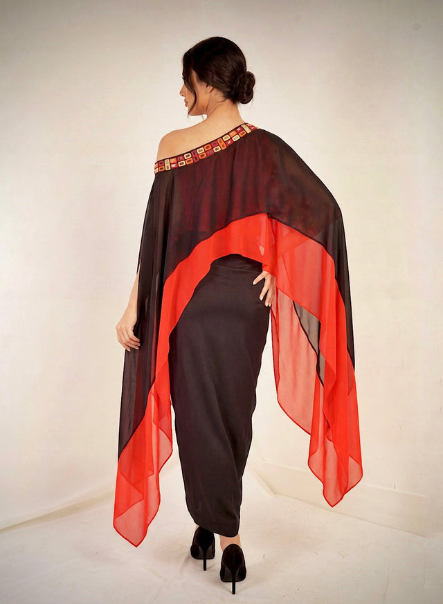 Ember Drape skirt - Skirt - Mizyana