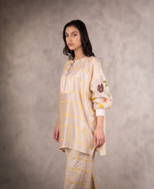 Flared Pants In Linen - Trousers - Mizyana