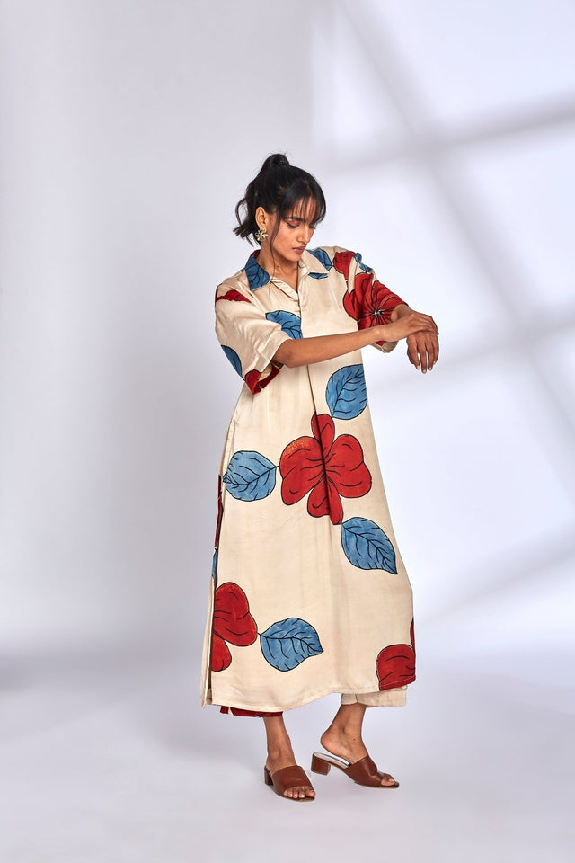 Fleur Kurta Set - Two-Piece Set - Mizyana