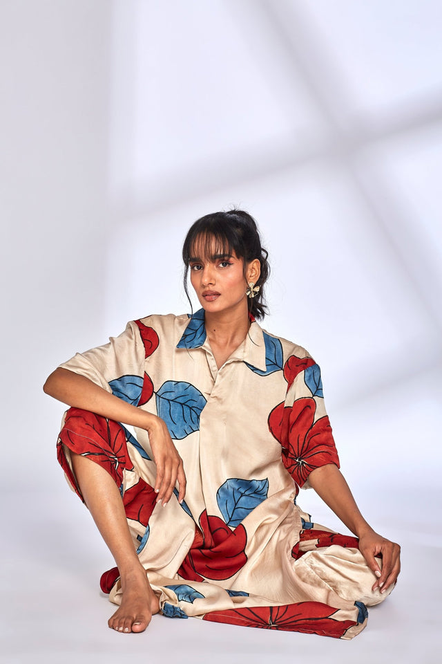 Fleur Kurta Set - Two-Piece Set - Mizyana