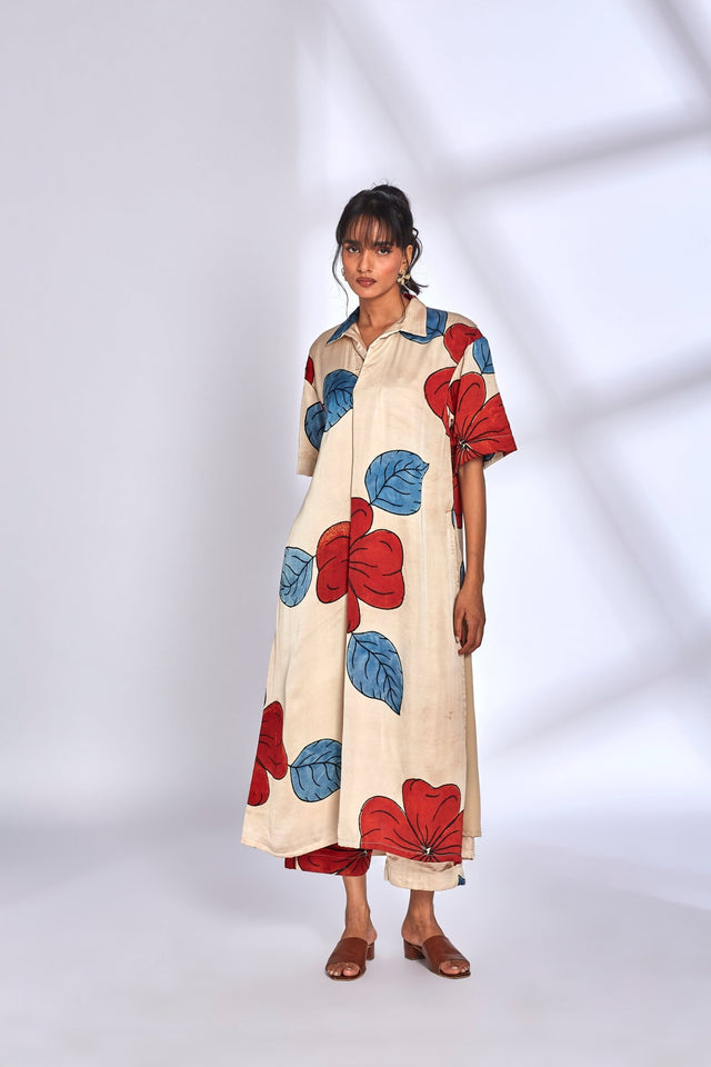 Fleur Kurta Set - Two-Piece Set - Mizyana