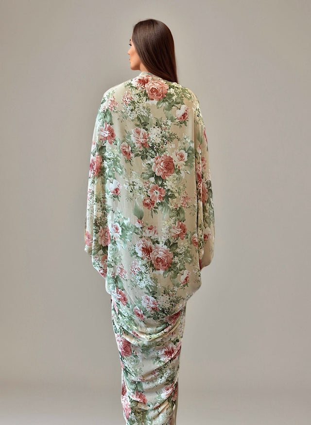 Floralkaftan set - Kaftan - Mizyana