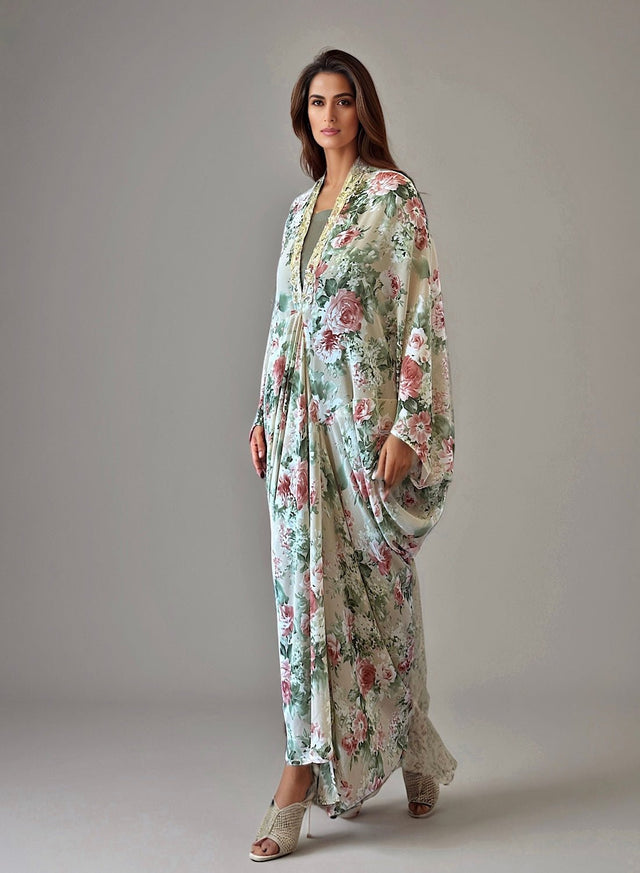Floralkaftan set - Kaftan - Mizyana