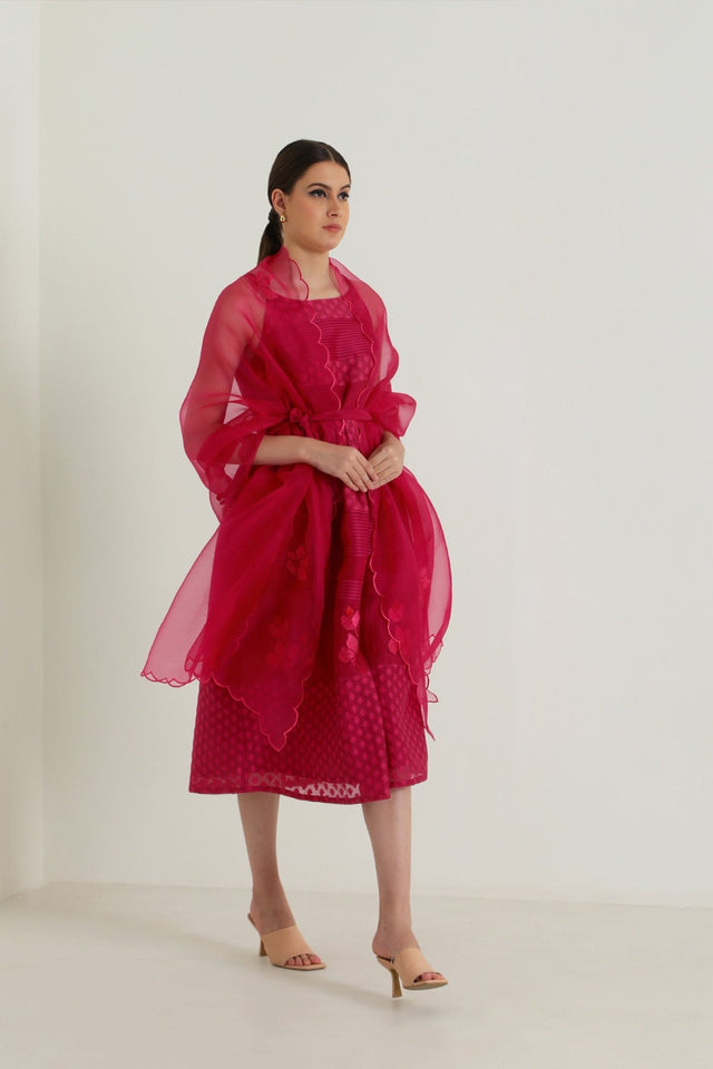 Frusia Lace Strap Dress - Dress - Mizyana