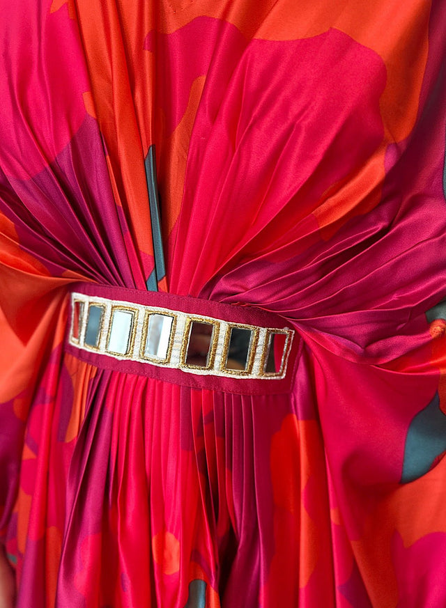 Fuschia pink kaftan - Kaftan - Mizyana