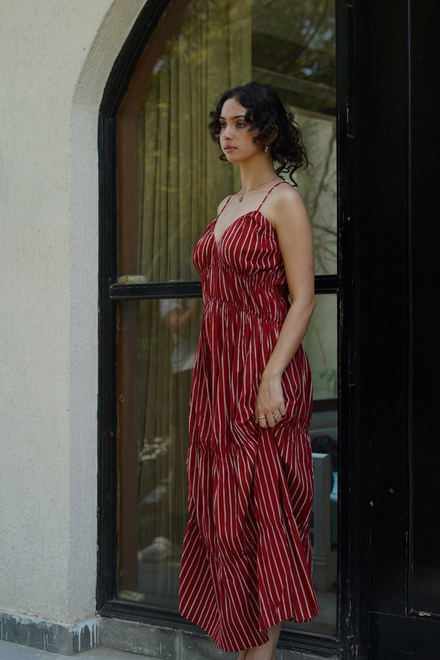 Gigi Dress - Red - Dress - Mizyana