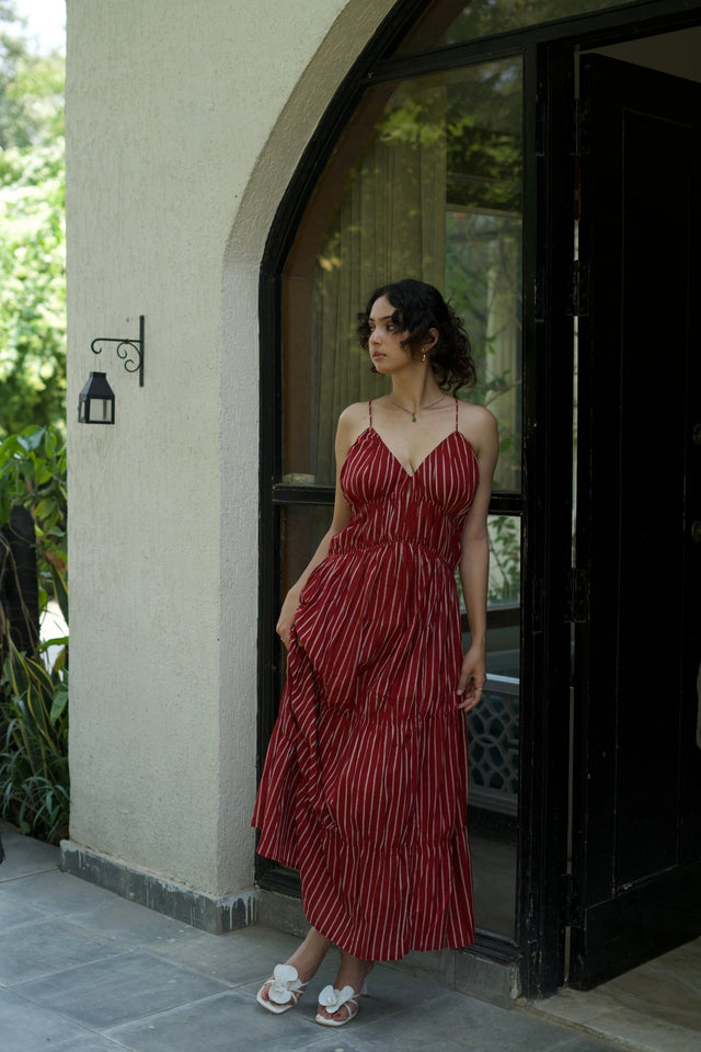 Gigi Dress - Red - Dress - Mizyana