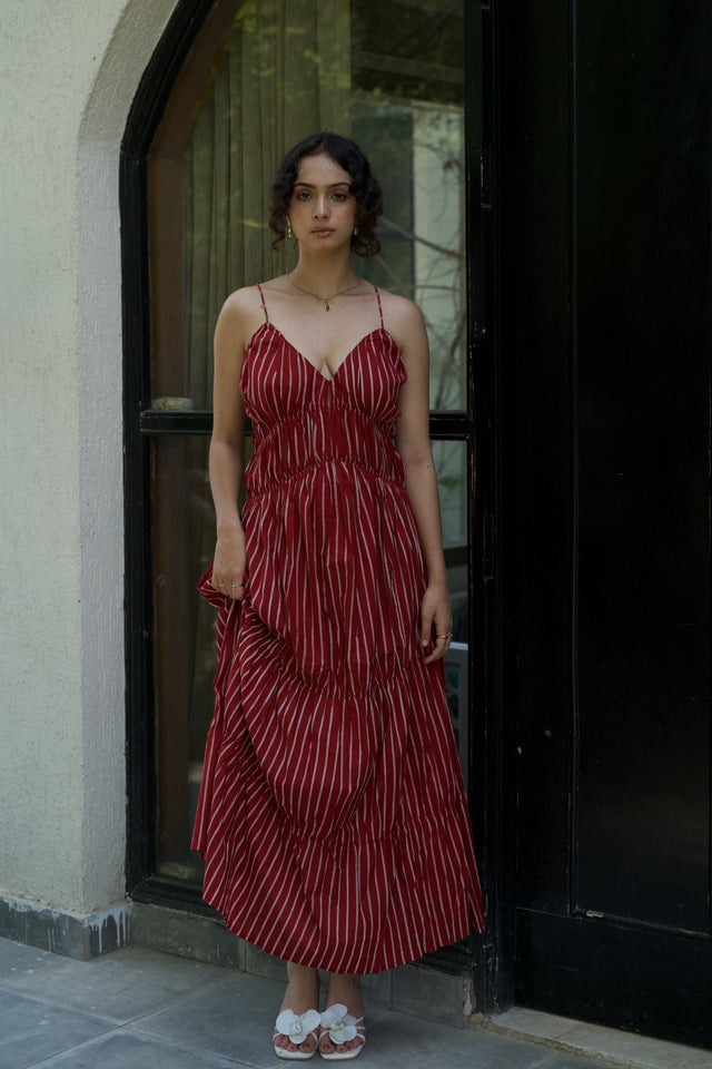 Gigi Dress - Red - Dress - Mizyana