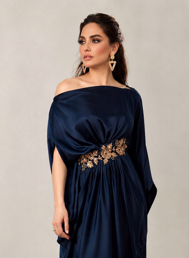 GREEK PLEAT BLU - Kaftan - Mizyana