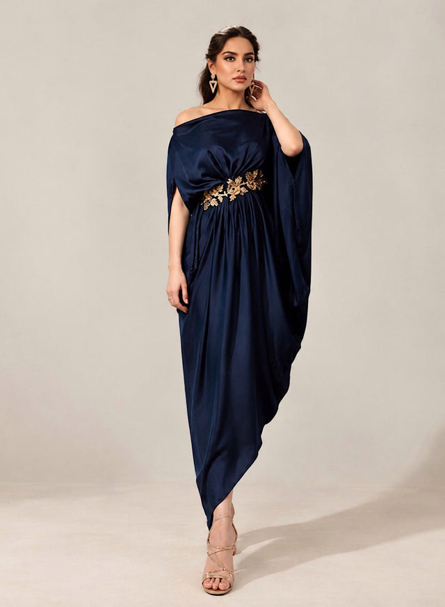 GREEK PLEAT BLU - Kaftan - Mizyana