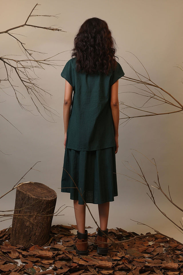 Green CB Stara Dress - Dress - Mizyana