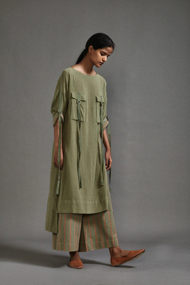 Green New Ruka Tunic - Shirt - Mizyana