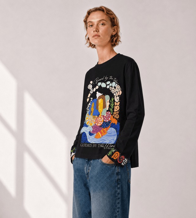 Guided by the Wings Tee - T-Shirt - Mizyana