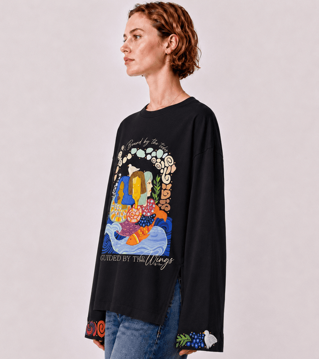 Guided by the Wings Tee - T-Shirt - Mizyana
