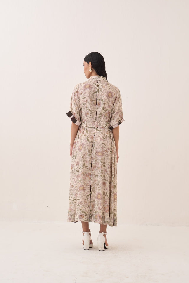 Gulzar Front Placket Aline - Dress - Mizyana