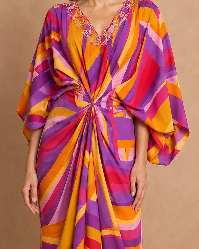 Huescape Drape Kaftan - Kaftan - Mizyana