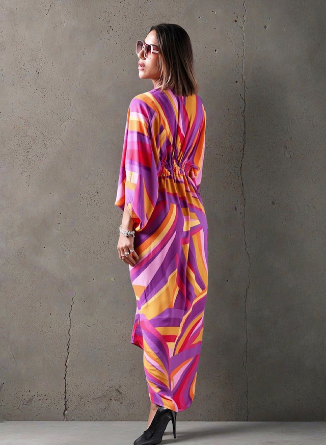Huescape kaftan dress - Kaftan - Mizyana