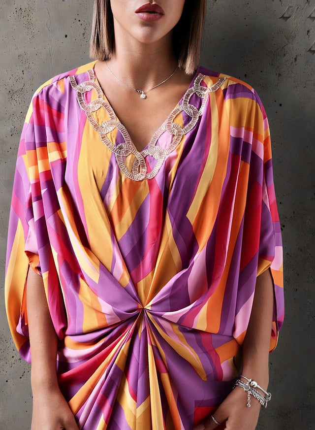 Huescape kaftan dress - Kaftan - Mizyana