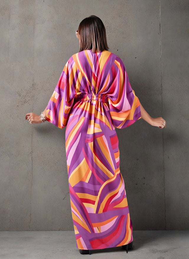 Huescape kaftan dress - Kaftan - Mizyana