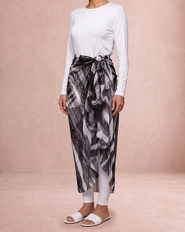 Huruf Waist Wrap - Swim Cover-Up - Mizyana