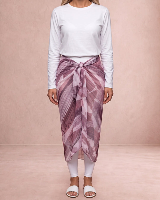 Huruf Waist Wrap - Swim Cover-Up - Mizyana
