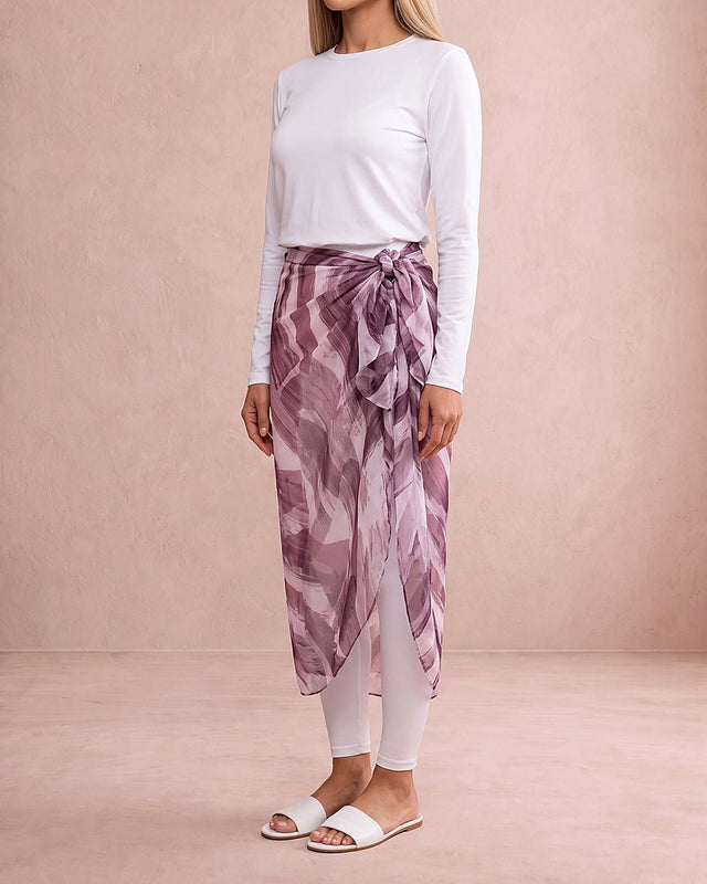 Huruf Waist Wrap - Swim Cover-Up - Mizyana