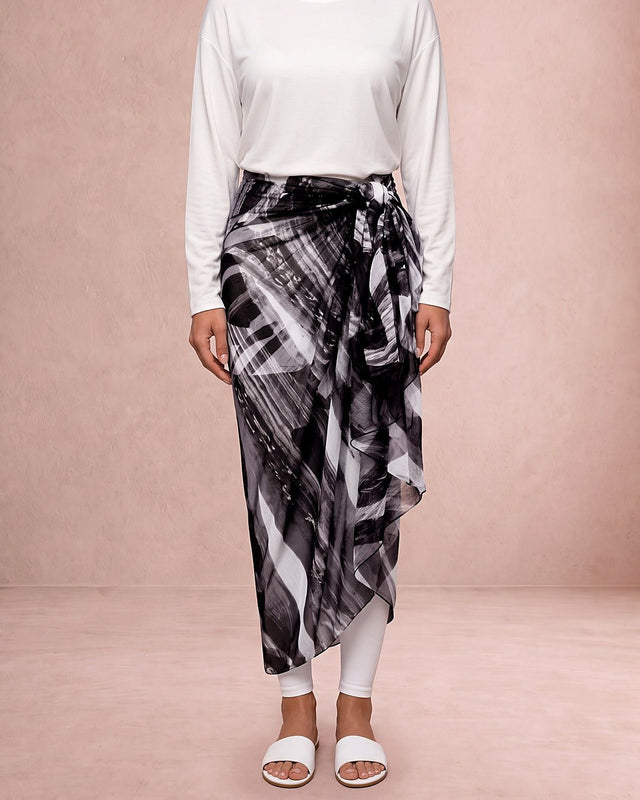 Huruf Waist Wrap - Swim Cover-Up - Mizyana