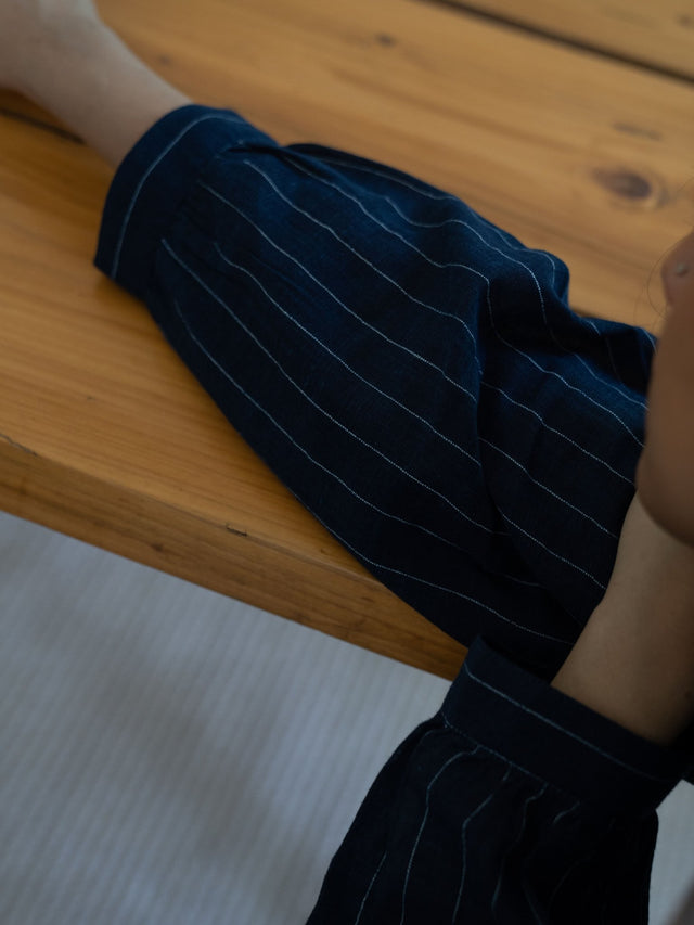 Indigo Streams Oversized Shirt - Shirt - Mizyana