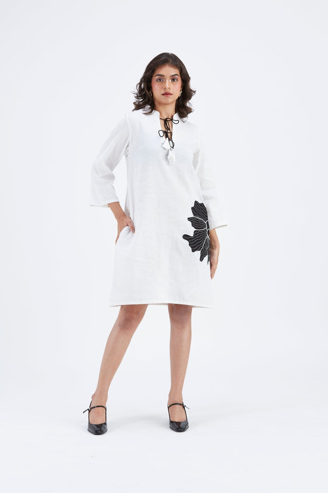 Isla White dress - Dress - Mizyana