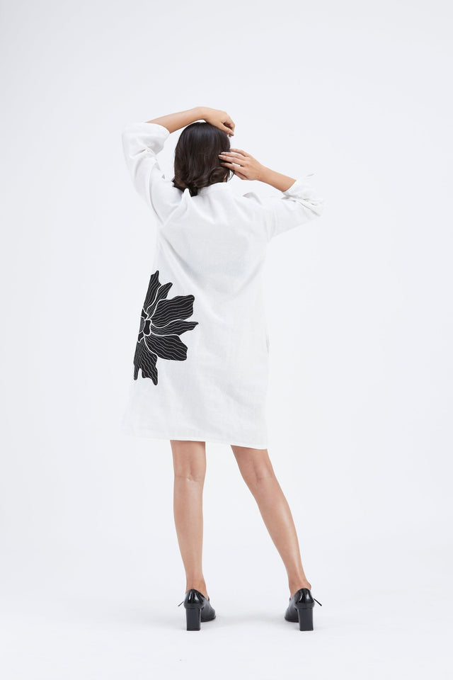 Isla White dress - Dress - Mizyana