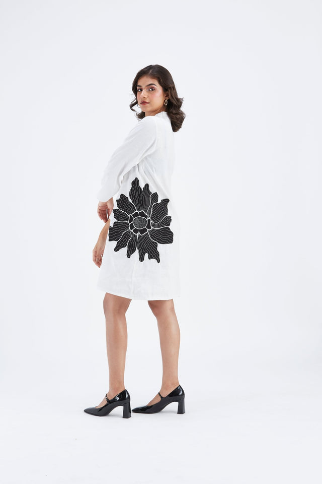 Isla White dress - Dress - Mizyana