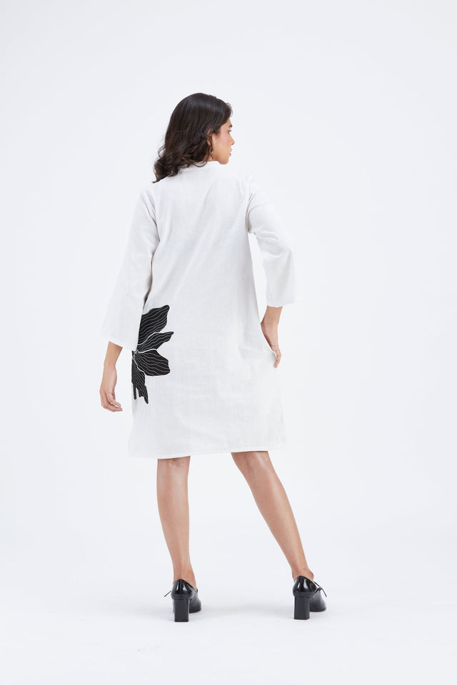 Isla White dress - Dress - Mizyana