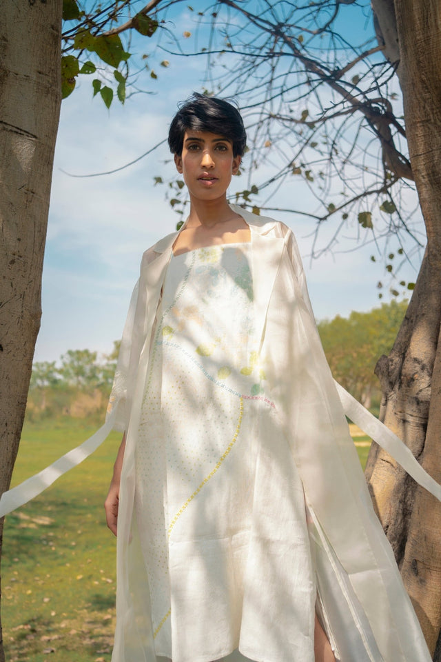 Ivory Dress and jacket - Dress - Mizyana
