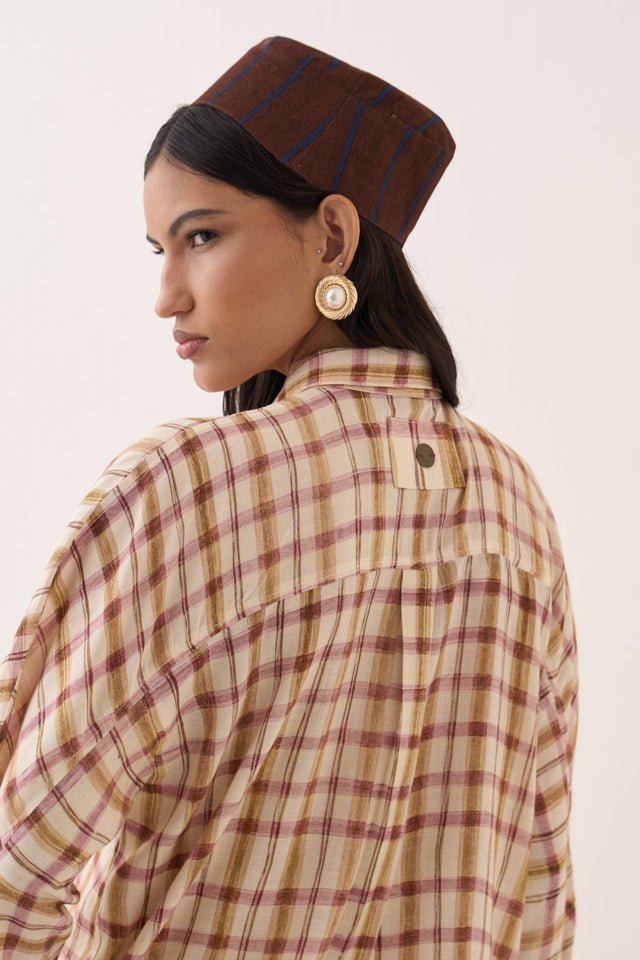 Jaali Bubble Shirt - Shirt - Mizyana