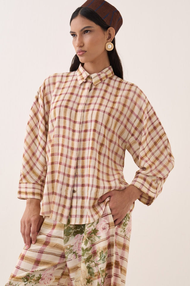Jaali Bubble Shirt - Shirt - Mizyana
